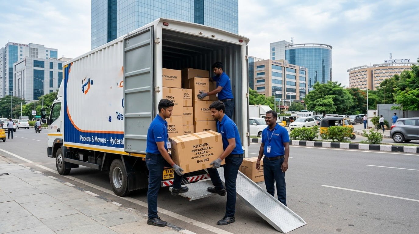 Navjyoti Logistic Packers & Movers Team in Hyderabad